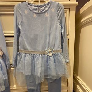 Girls Frozen II Pant Set